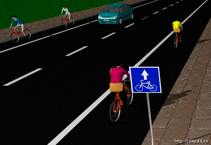 По какой стороне дороги должны двигаться велосипедисты? ПДДюрист